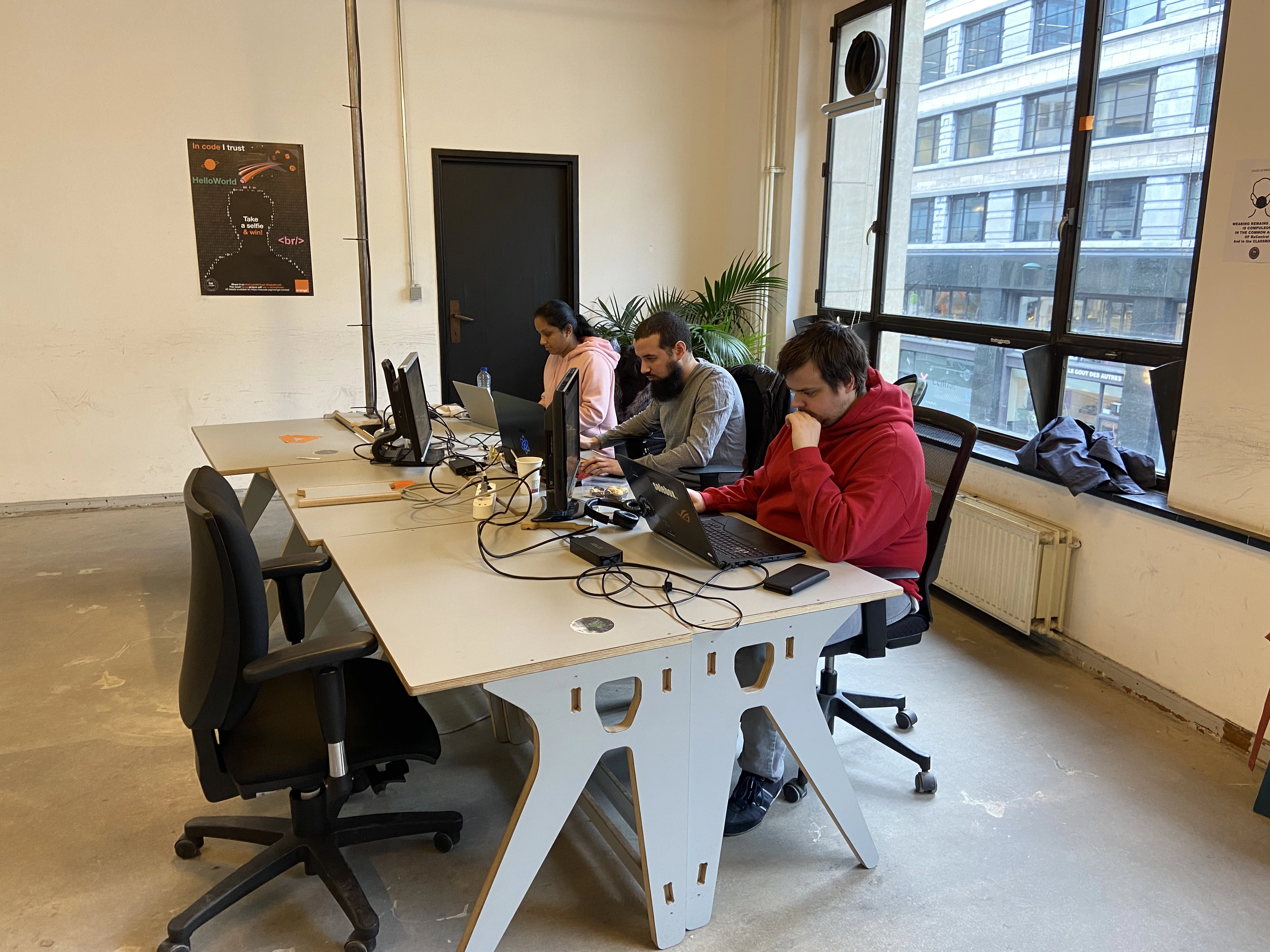 The 2022 somatotype build team, photographed together during the project.